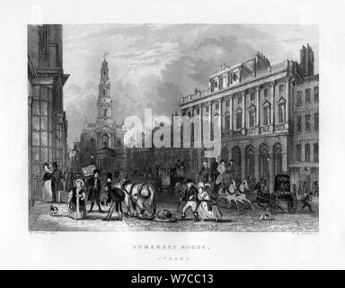 Somerset House, The Strand, London, 19. Artist: wir Albutt Stockfoto