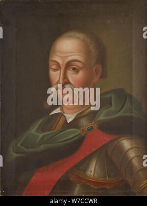 Porträt des Hetman Danylo Apostol (1654-1734). Stockfoto