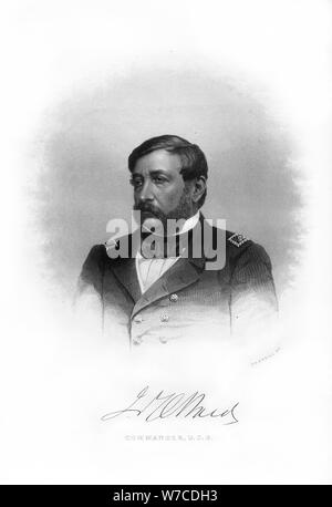 Samuel Francis Du Pont, US-amerikanischer Marineoffizier (1872). Artist: John O'Neill Stockfoto