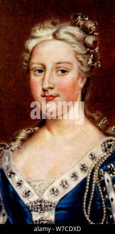 Königin Caroline. Artist: Unbekannt Stockfoto