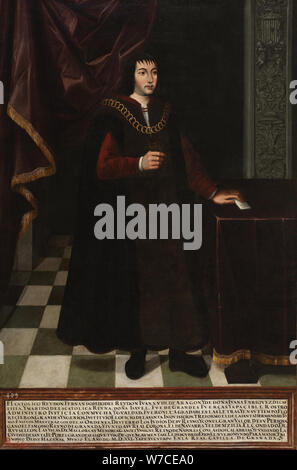 Porträt von König Ferdinand II. von Aragon (1452-1516).