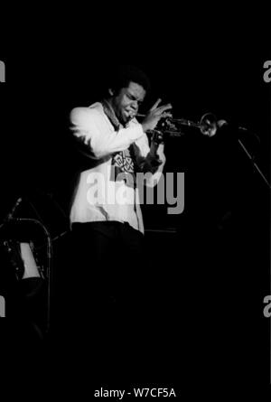 Freddie Hubbard, Roundhouse, London, November, 1977. Artist: Brian O'Connor. Stockfoto