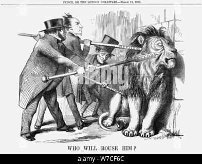 "Wer wird ihn auflehnen?", 1859. Artist: Unbekannt Stockfoto