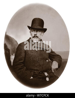 Pjotr Iljitsch Tschaikowski (1840-1893) in der Schweiz, 1877-1878. Stockfoto