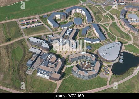 Goodricke College, Heslington Osten Campus, Universität York, North Yorkshire, 2014. Schöpfer: Historisches England Fotograf. Stockfoto