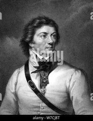 Tadeusz Kosciuszko (1746-1817), Polnische Soldat und Patriot. Artist: Unbekannt Stockfoto