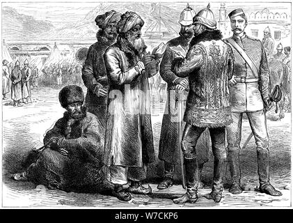 Zweite Anglo-Afghan Krieg (1878-1880), 1880. Artist: Unbekannt Stockfoto