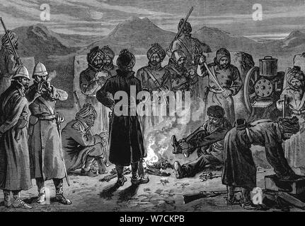 Zweite Anglo-Afghan Krieg (1878-1900), 1880. Artist: Unbekannt Stockfoto