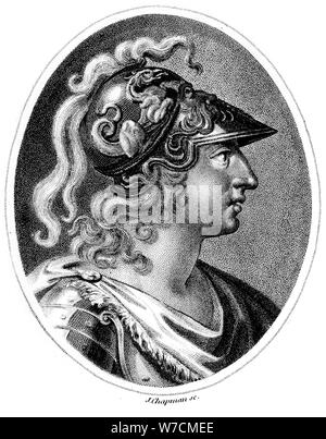 Alexander der Große (356-323 v. Chr.), c 1800. Artist: Unbekannt Stockfoto