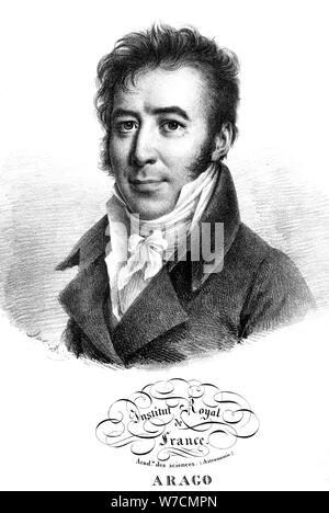 Dominique Francois Jean Arago (1786-1853), französischer Astronom, Physiker und Politiker. Artist: Unbekannt Stockfoto