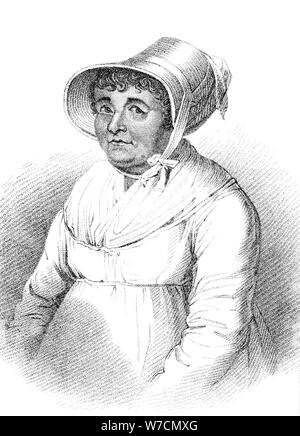 Joanna Southcott (c) 1750-1814, Englisch mystischer und religiöser Fanatiker. Artist: Unbekannt Stockfoto