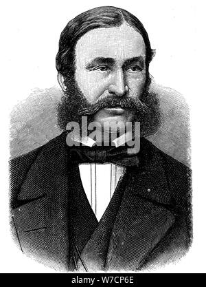 Heinrich Barth (1821-1865), deutscher Geograph und Explorer von Nord- und Zentralafrika. Artist: Unbekannt Stockfoto