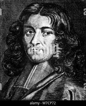 Pierre Bayle (1647-1706), französischer Protestantischen Philosophen. Artist: Unbekannt Stockfoto