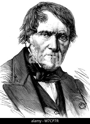 Antoine Cesar Becquerel (1788-1878), französischer Physiker, 1878. Artist: Unbekannt Stockfoto