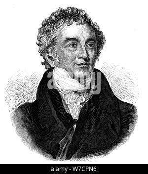 Thomas Young (1773-1829), englischer Physiker und Ägyptologe. Artist: Unbekannt Stockfoto