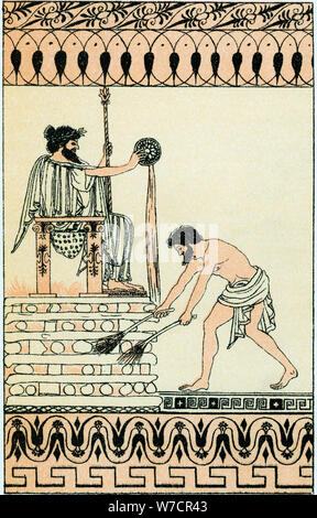 Croesus, letzte König von Lydien aus c560BC. Artist: Unbekannt Stockfoto