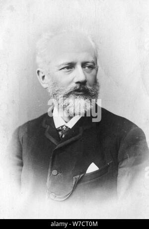 Peter Ilich Tchaikovsky, (1840-1893), russischer Komponist. Artist: Unbekannt Stockfoto