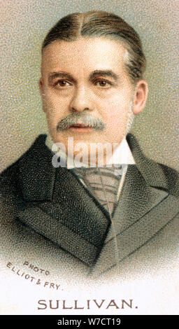 Sir Arthur Seymour Sullivan (1842-1900), englischer Komponist, 1912. Artist: Unbekannt Stockfoto