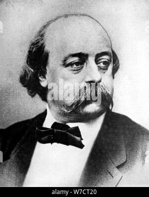 Gustave Flaubert, der französische Romancier, 19. Artist: Unbekannt Stockfoto