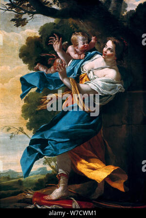 "Die Liebe, die Gerächt', 17. Artist: Simon Vouet Stockfoto