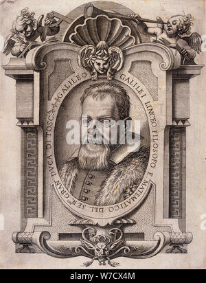 Galileo Galilei, 1623. Artist: Unbekannt Stockfoto