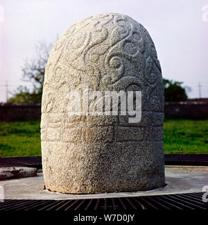 Turoe Stein, Galway, Irland, 1. Jahrhundert v. Chr.. Artist: Unbekannt Stockfoto