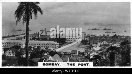 Der Hafen, Bombay, Indien, c 1925. Artist: Unbekannt Stockfoto