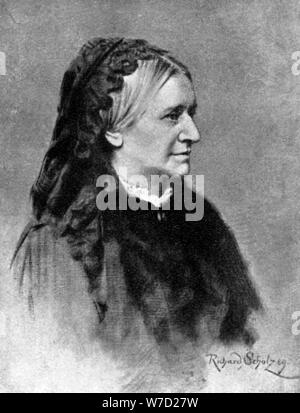 Clara Josephine Wieck Schumann, (1819-1896), führenden Pianisten der Romantik, 1909. Artist: Unbekannt Stockfoto