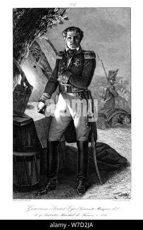 Laurent Gouvion Saint-Cyr (1764-1830), Marschall von Frankreich, 1839 Künstler: Julien Leopold Boilly Stockfoto