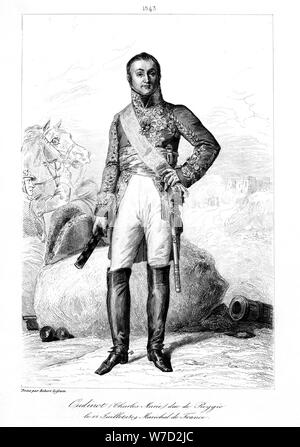 Nicolas Charles Oudinot (1767-1847), Herzog von Reggio und Marschall von Frankreich, 1839 Künstler: Francois Pigeot Stockfoto