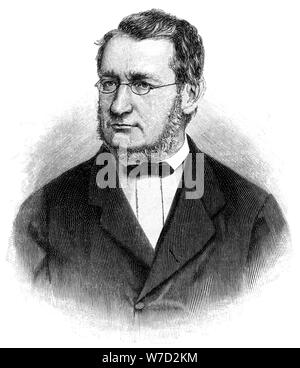 Julius Robert von Mayer (1814-1878), deutscher Arzt und Physiker, 1900. Artist: Unbekannt Stockfoto