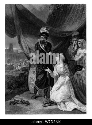 Die Kapitulation von Calais, (1860). Artist: JC Armytage Stockfoto