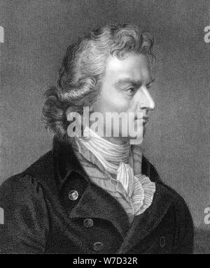 Friedrich Schiller, deutscher Dichter, Philosoph, Historiker und Dramatiker (1836). Artist: Unbekannt Stockfoto