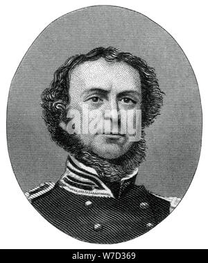 Samuel Francis Du Pont, Admiral der United States Navy, 1862-1867. Artist: J Rogers Stockfoto