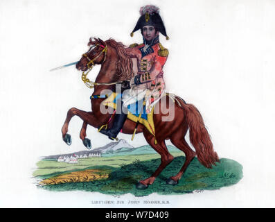 Generalleutnant Sir John Moore (1761-1809), 1815. Artist: Unbekannt Stockfoto