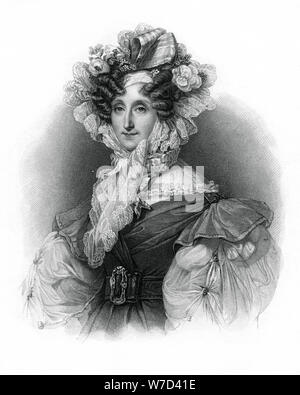 Maria Amalia der beiden Sizilien, 19. Artist: Unbekannt Stockfoto