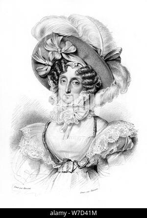 Maria Amalia der beiden Sizilien, 19. Artist: Thomson Stockfoto