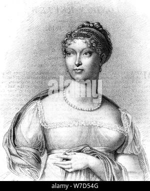 Marie Louise, Herzogin von Parma, zweite Ehefrau von Napoleon Bonaparte, 1815. Artist: T Blut Stockfoto