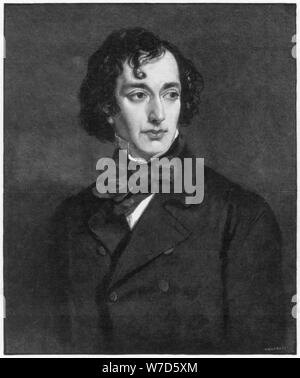 Benjamin Disraeli (1804-1881), Premierminister von Großbritannien und 1. Earl of Beaconsfield, 1892. Artist: R Taylor Stockfoto