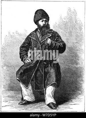 Sher Ali Khan, Emir von Afghanistan, (1900). Artist: Unbekannt Stockfoto