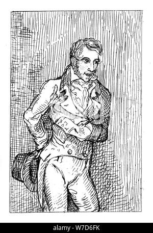 George Cruikshank (1792-1878), deutscher Karikaturist und Illustrator, 1811 Künstler: George Cruikshank Stockfoto