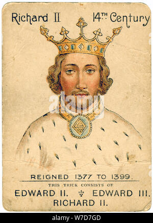 König Richard II (1367-1400), 1901-1910. Artist: Unbekannt Stockfoto