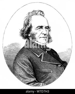 Joseph Paxton (1801-1865), englischer Gärtner und Architekten. Artist: Unbekannt Stockfoto