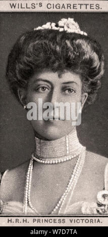 H.R.H Princess Victoria 1908. Artist: WD & HO Will Stockfoto