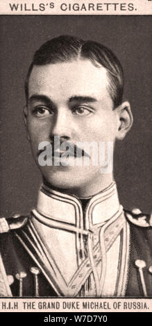 H.I.H der Großherzog Michael von Russland, 1908. Artist: WD & HO Will Stockfoto
