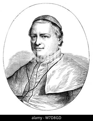 Papst Pius IX., (1792-1878). Artist: Unbekannt Stockfoto