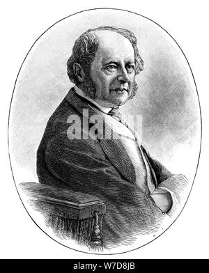 Friedrich Ferdinand Graf von Beust (1809-1886), österreichischer Staatsmann. Artist: Unbekannt Stockfoto