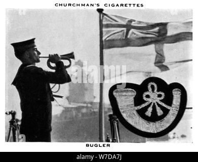 Hornist, 1937. Artist: WA&AC Churchman Stockfoto