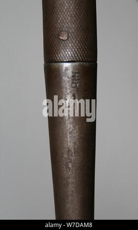 Zulu Speer/Waffe 1876 Stockfoto