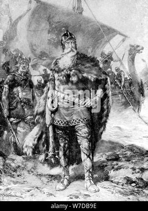 Eine große Viking, c 1920. Artist: Hermanus Koekkoek Stockfoto